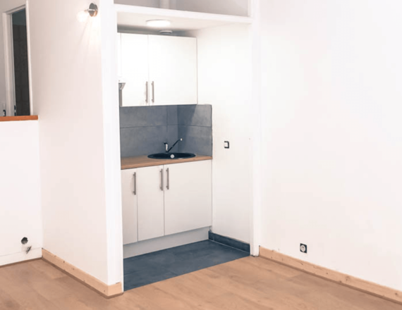 Rue Léon Maurice Nordmann – 38m²
